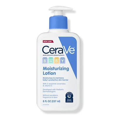 CeraVe Baby Moisturizing Lotion, Lightweight Moisturizer for Sensitive Skin & Eczema Prone