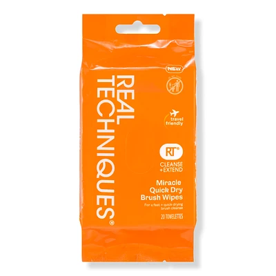 Real Techniques Miracle Quick Dry Makeup Brush Wipes