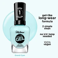 Miracle Gel Wild at Heart Nail Polish Collection - Grand Cyan​