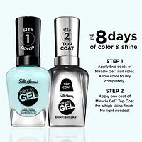 Miracle Gel Wild at Heart Nail Polish Collection - Grand Cyan​