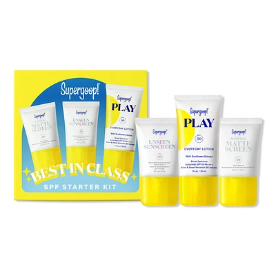 Supergoop! Best in Class SPF Starter Kit