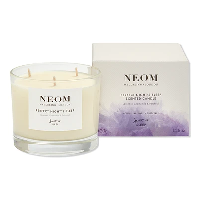 NEOM Wellbeing Perfect Night's Sleep 3 Wick Candle