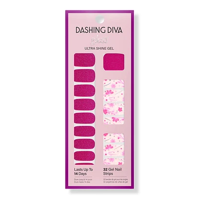 Gloss Ultra Shine Gel Nail Strips - Fleur Flair