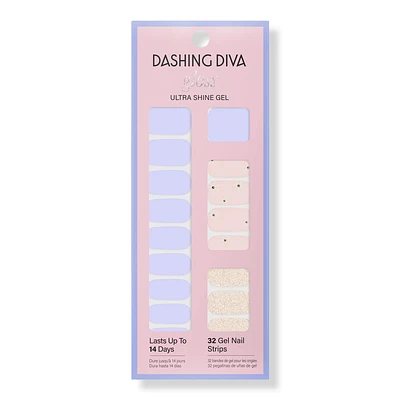 Gloss Ultra Shine Gel Nail Strips - Down Down Daisy