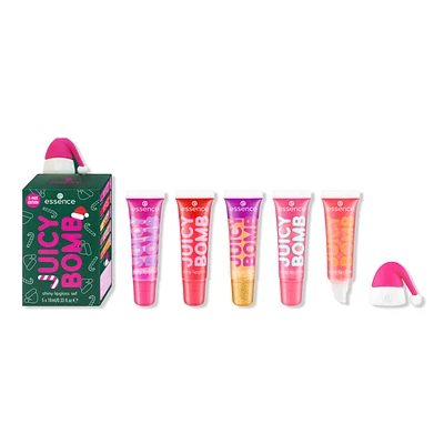 Essence Juicy Bomb XMAS Edition Shiny Lipgloss Set