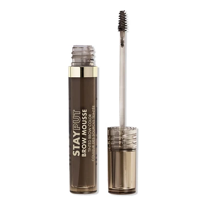 Stay Put Tinted Brow Mousse - Dark Brown