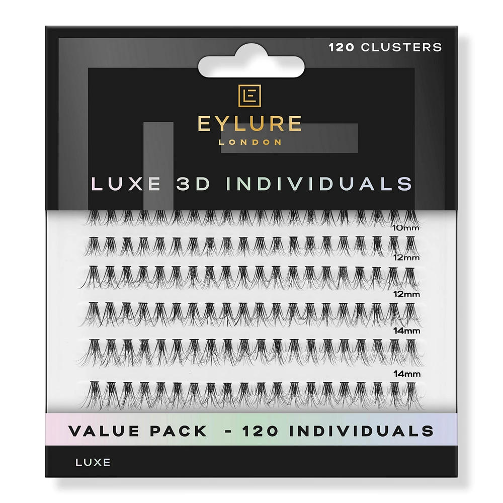 Eylure 3D Luxe Individual Eyelashes Value Pack