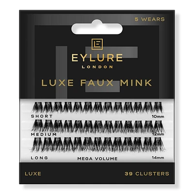 Eylure Luxe Faux Mink Mega Volume Eyelash Clusters