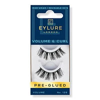 Eylure Volume & Curl No. 128 Pre-Glued Eyelashes