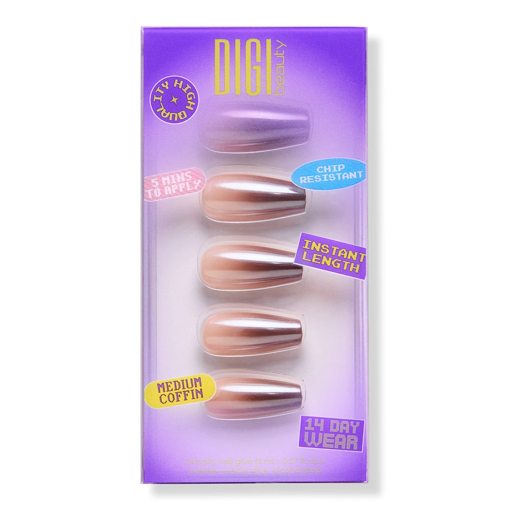 DIGI Beauty Espresso Press-On Nails