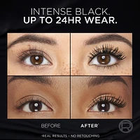 Panorama Volumizing All Night Black 24-Hour Wear Washable Mascara - All Night Black