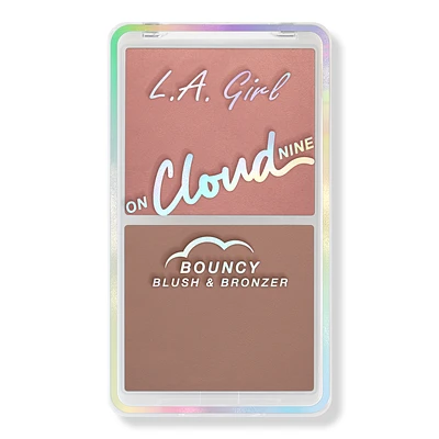 On Cloud Nine Bouncy Blush Bronzer Duo - Misty Mauve