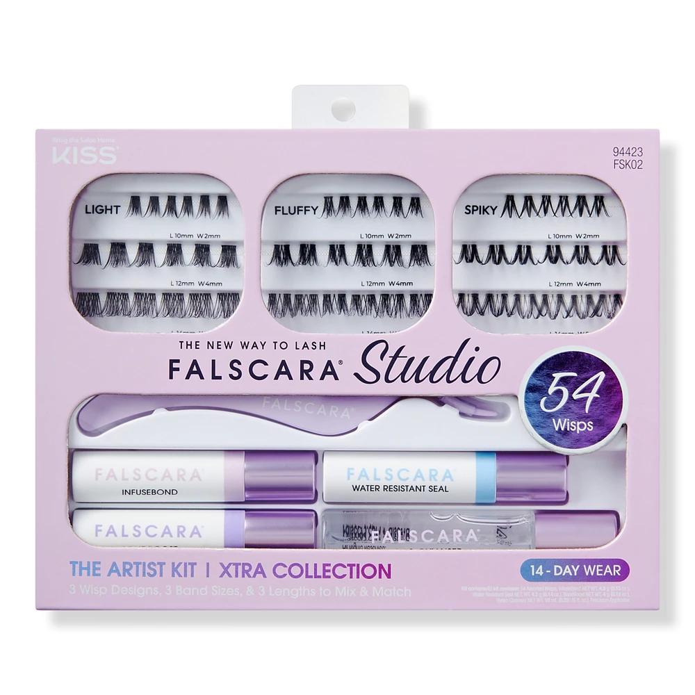 Kiss Falscara Studio Lash Extension Kit