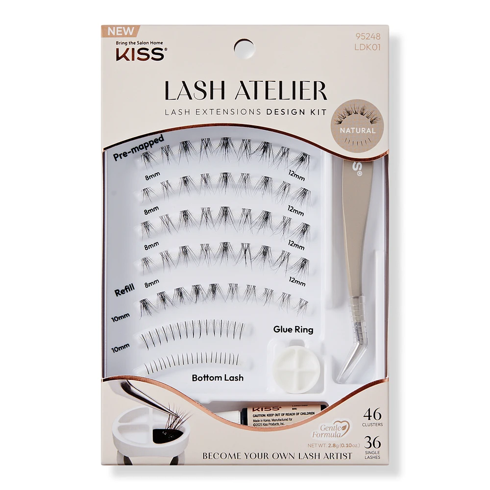 Kiss Lash Atelier Individual Lash Extension Kit