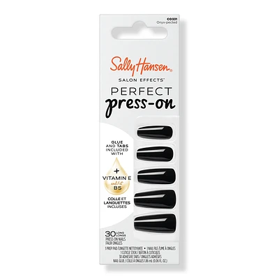 Salon Effects Perfect Press-On Nails - Onyx-pected