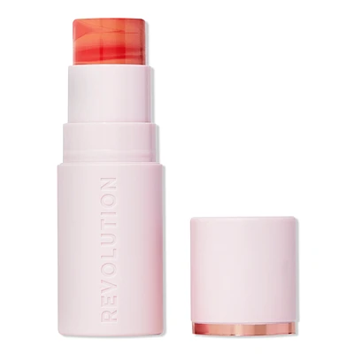 Skin Silk Marble Blush Stick - Sunkissed Apricot