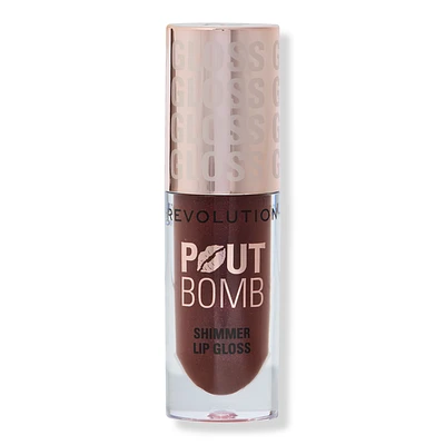 Pout Bomb Shimmer Gloss - Chocolate Sparkle