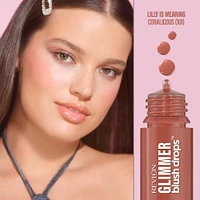 Glimmer Blush Drops - Coralicious