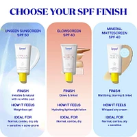 Unseen Sunscreen SPF 50 Invisible Sun Protection for Face