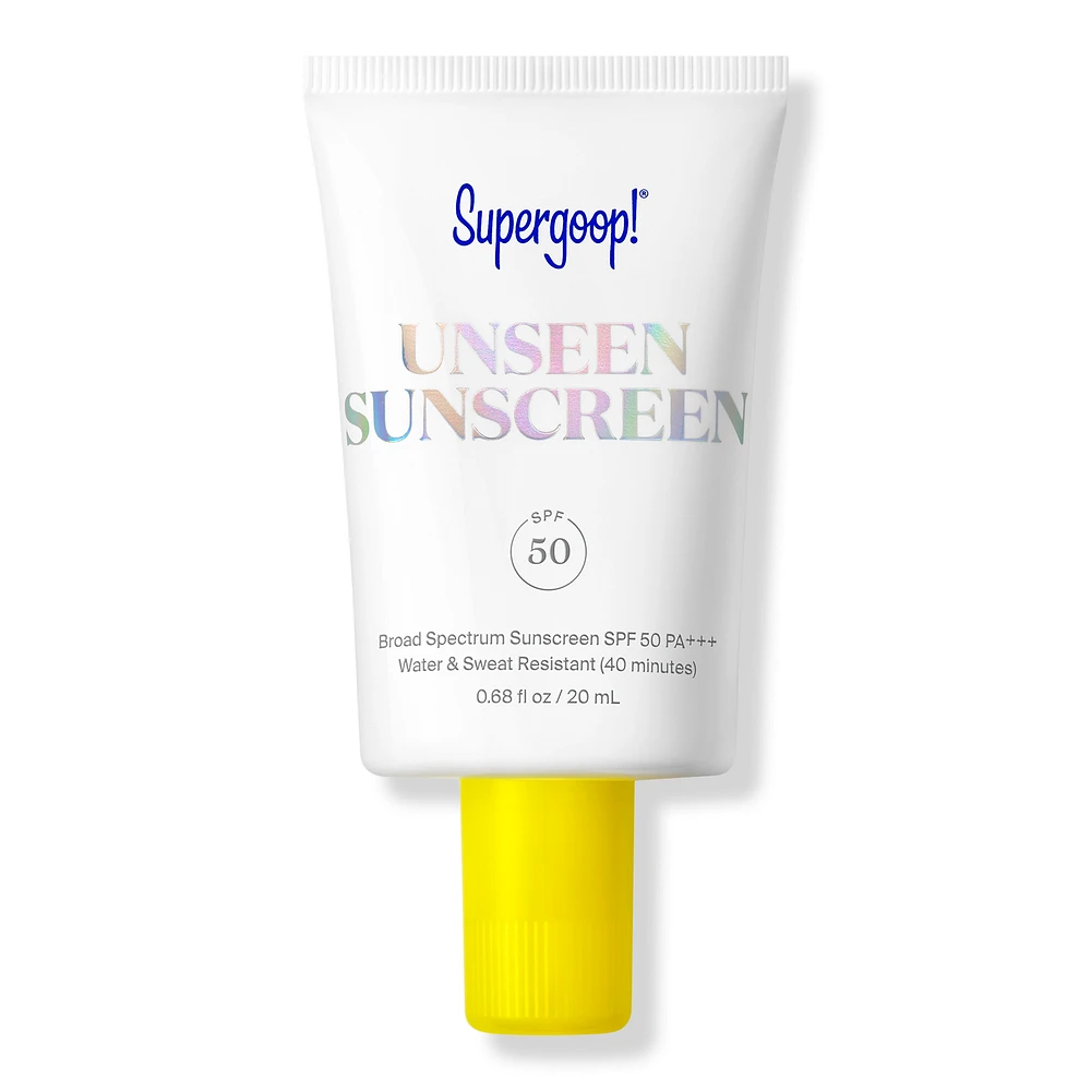 Unseen Sunscreen SPF 50 Invisible Sun Protection for Face