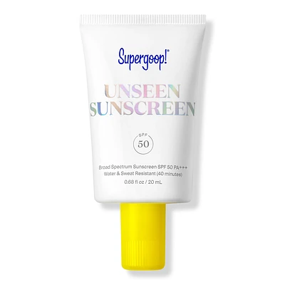 Unseen Sunscreen SPF 50 Invisible Sun Protection for Face