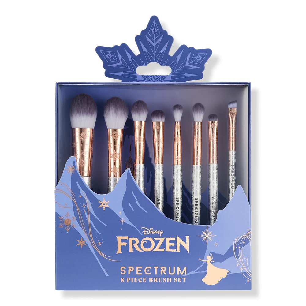 Spectrum Frozen 8-Piece Makeup Brush Set