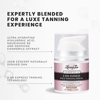 2 HR Express Face Tanning Serum - Medium