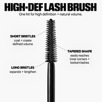 KUSH High Roll Defining & Volumizing Tubing Mascara - Black