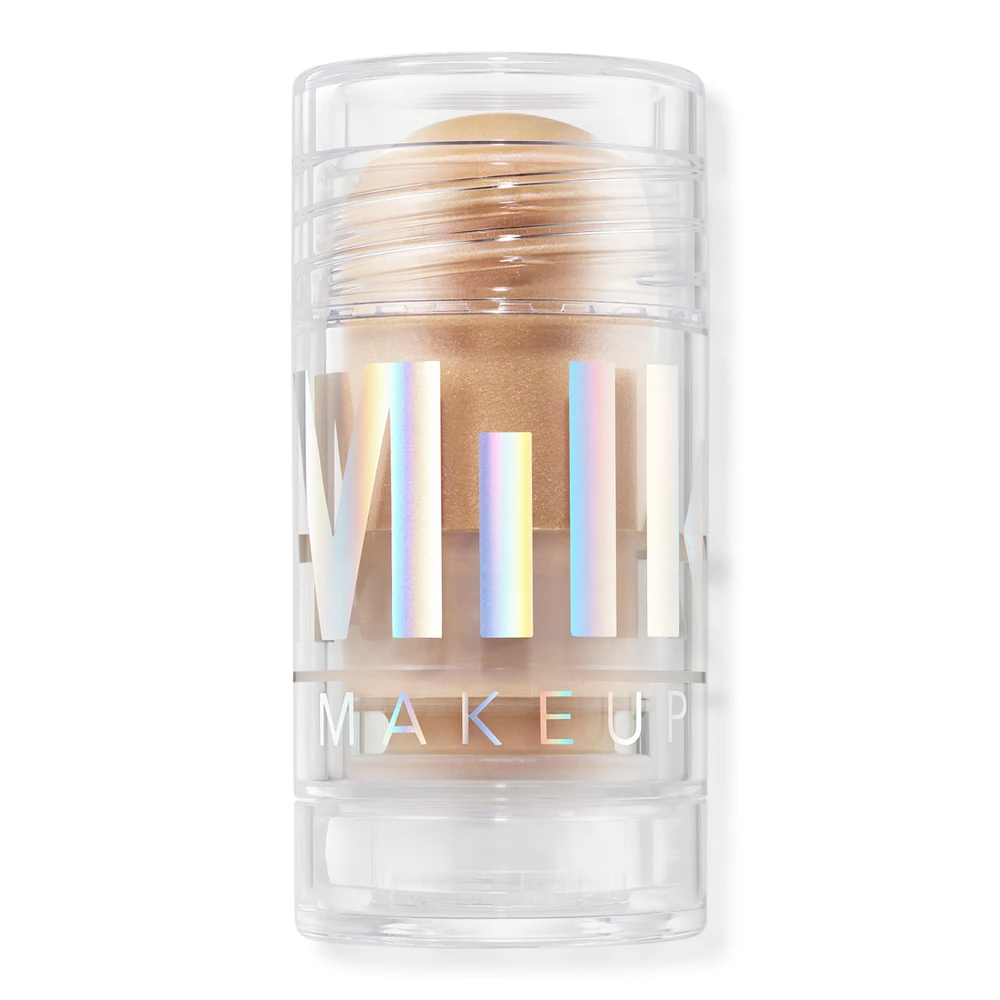 Holographic Cream Highlighter Stick - holographic golden peach