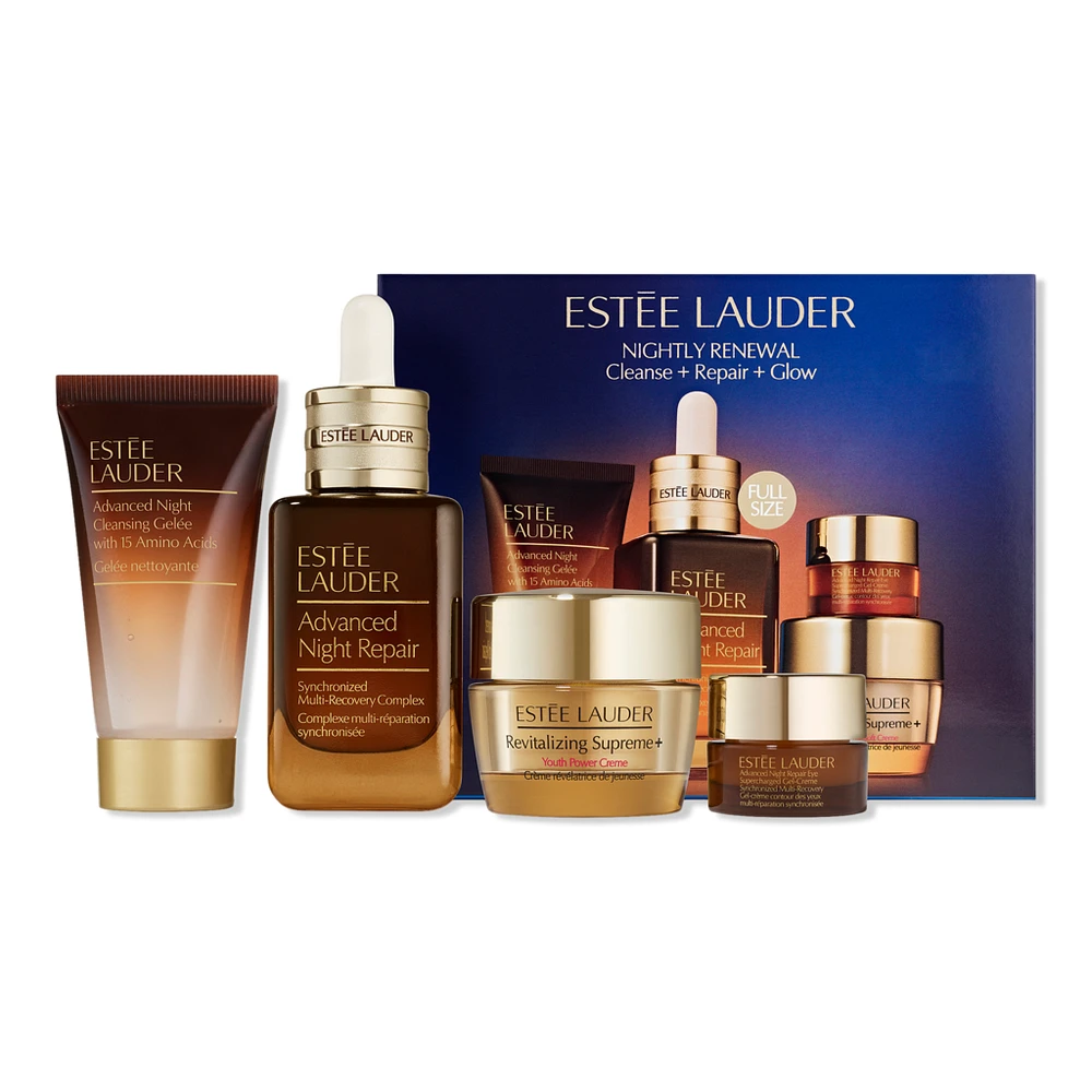 Estee Lauder Nightly Renewal Skincare Set