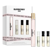 Burberry Her Discovery 4 Piece Travel Spray Gift Set