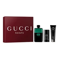 Gucci Guilty Essence Pour Homme Eau de Toilette 3 Piece Gift Set