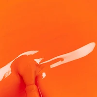 Mega Pigment Nail Lacquer, Mattes - Orange Knockout