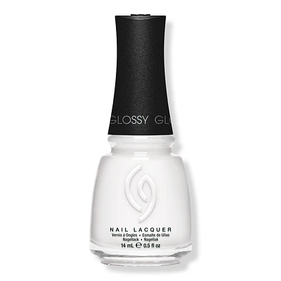 Mega Pigment Nail Lacquer, Crème Cool Tones - White On White