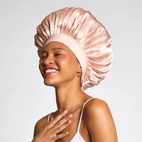 Adjustable Oversized Satin Bonnet