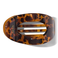 Tortoise Cloud Flat Claw Clip