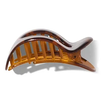 Tortoise Cloud Flat Claw Clip