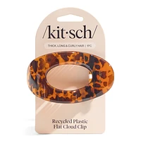 Tortoise Cloud Flat Claw Clip