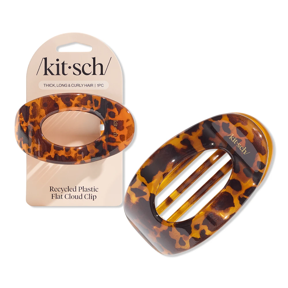 Tortoise Cloud Flat Claw Clip
