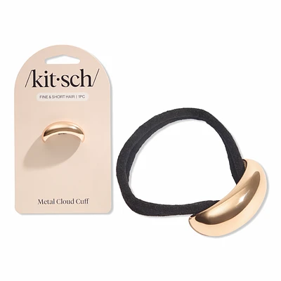 Gold Metal Cloud Cuff - Small