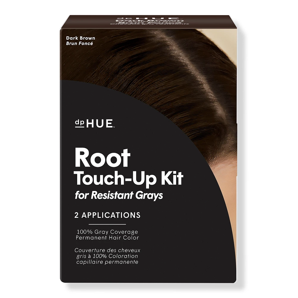 Root Touch-Up Kit for Resistant Gray Hair - Dark Brown