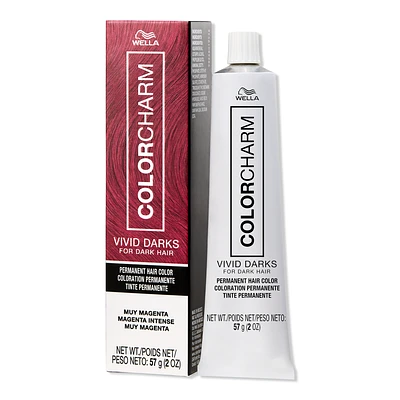 Colorcharm Vivid Darks Permanent Cream Hair Color - MUY MAGENTA