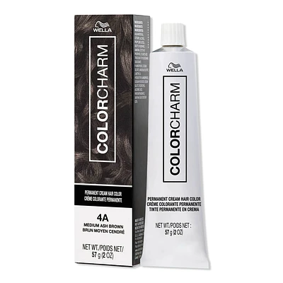 Colorcharm Permanent Cream Hair Color - 4A MEDIUM ASH BROWN