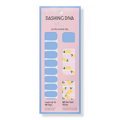 Gloss Ultra Shine Gel Nail Strips - Lemme Get a Lemon