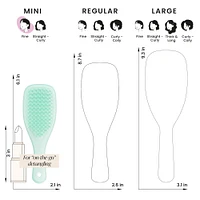 The Mini Ultimate Detangler for Fine Hair - Jade Lagoon