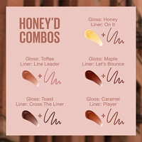 Lifter Gloss Honey'd Lip Gloss with Hyaluronic Acid