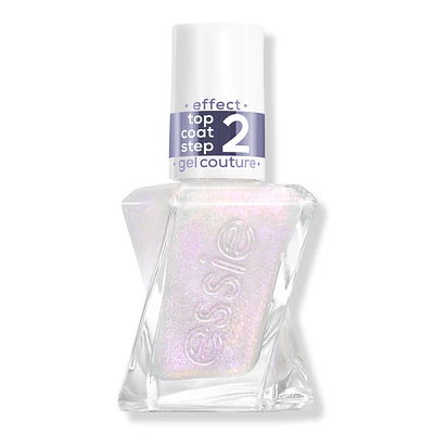 Gel Couture Metallic Glaze Longwear Top Coat - Blushed Metal