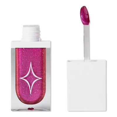Magic Drip Glitter Lip Gloss - No Fux Fuchsia