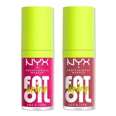 Fat Oil Lip Drip Lip Oil Duo - Supermodel & Chillin Like a Villian