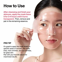 Peach 70 Niacin Brightening Collagen Mask - 4 ct